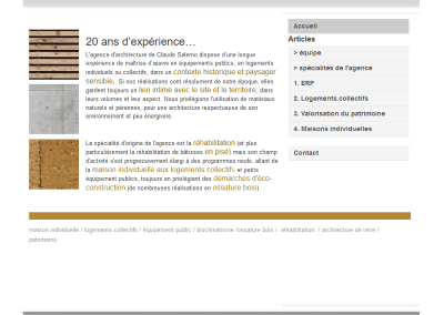 Agence web architecture